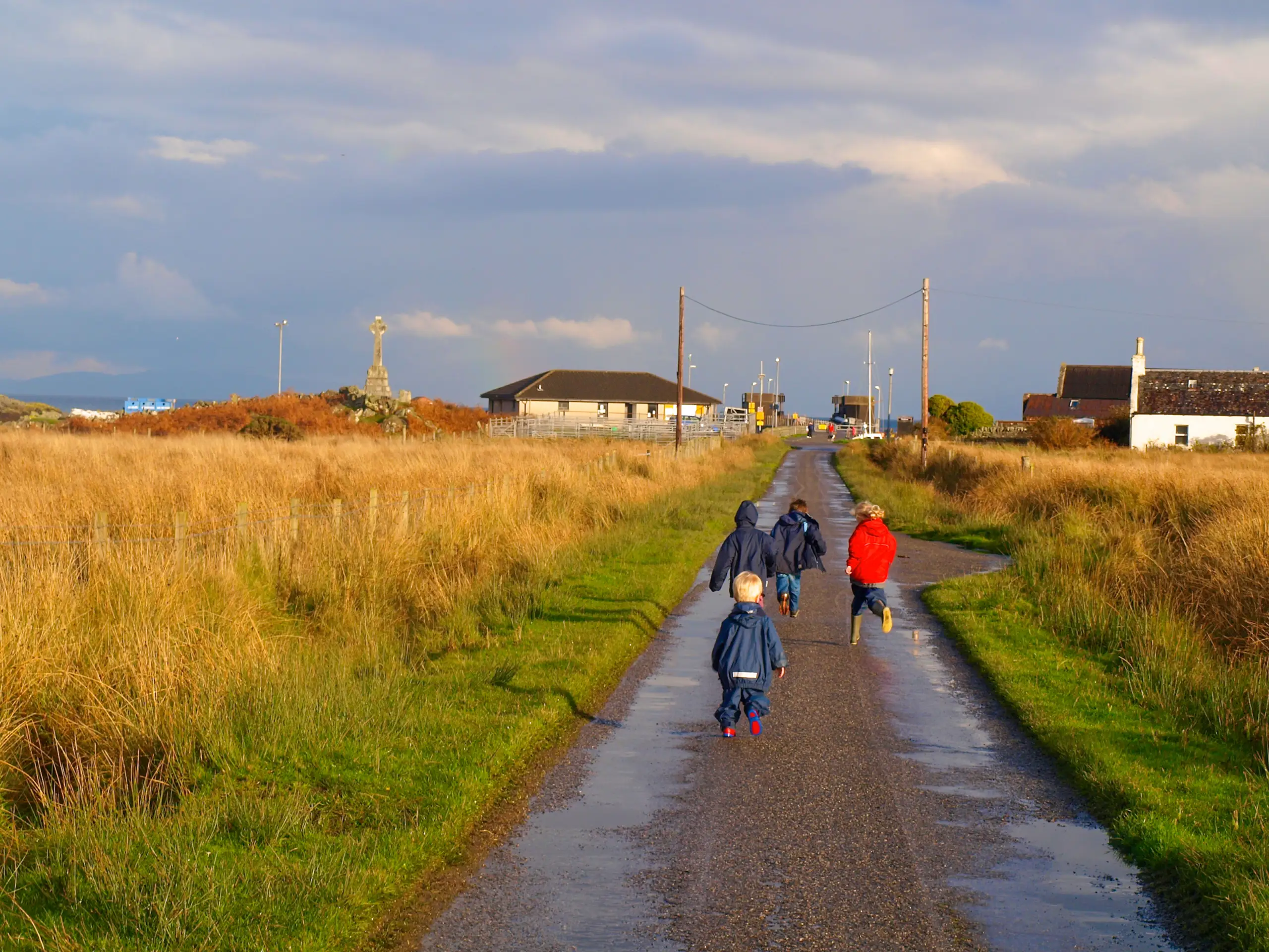 The road to the pier