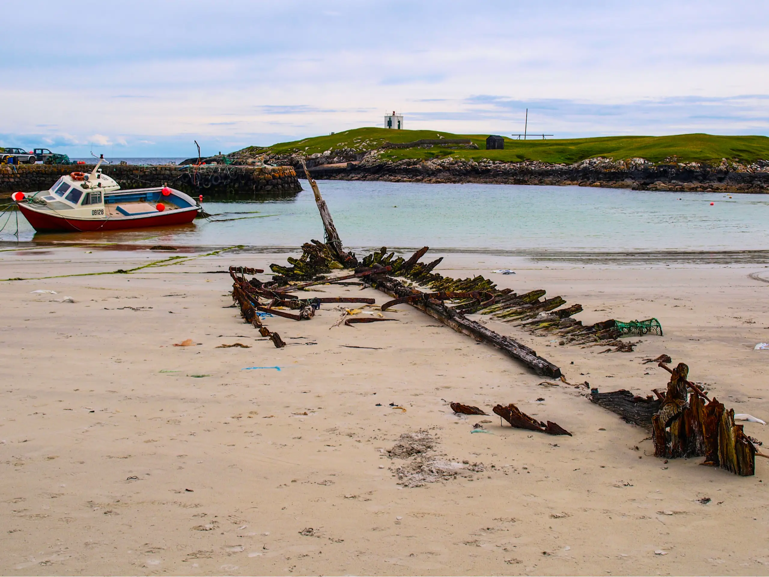 The old harbour at Scarinish