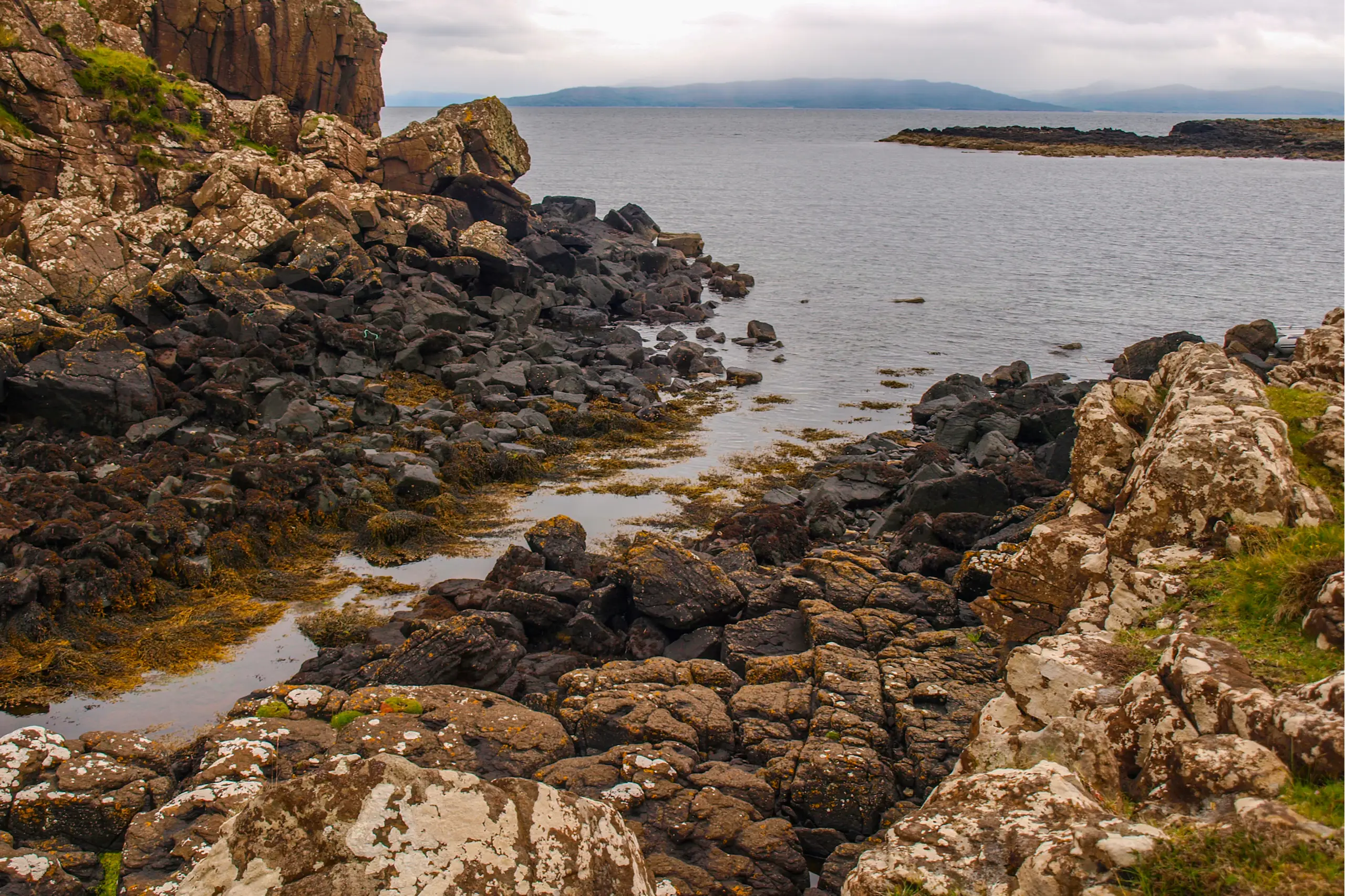 The entrance to the 'Viking Harbour'