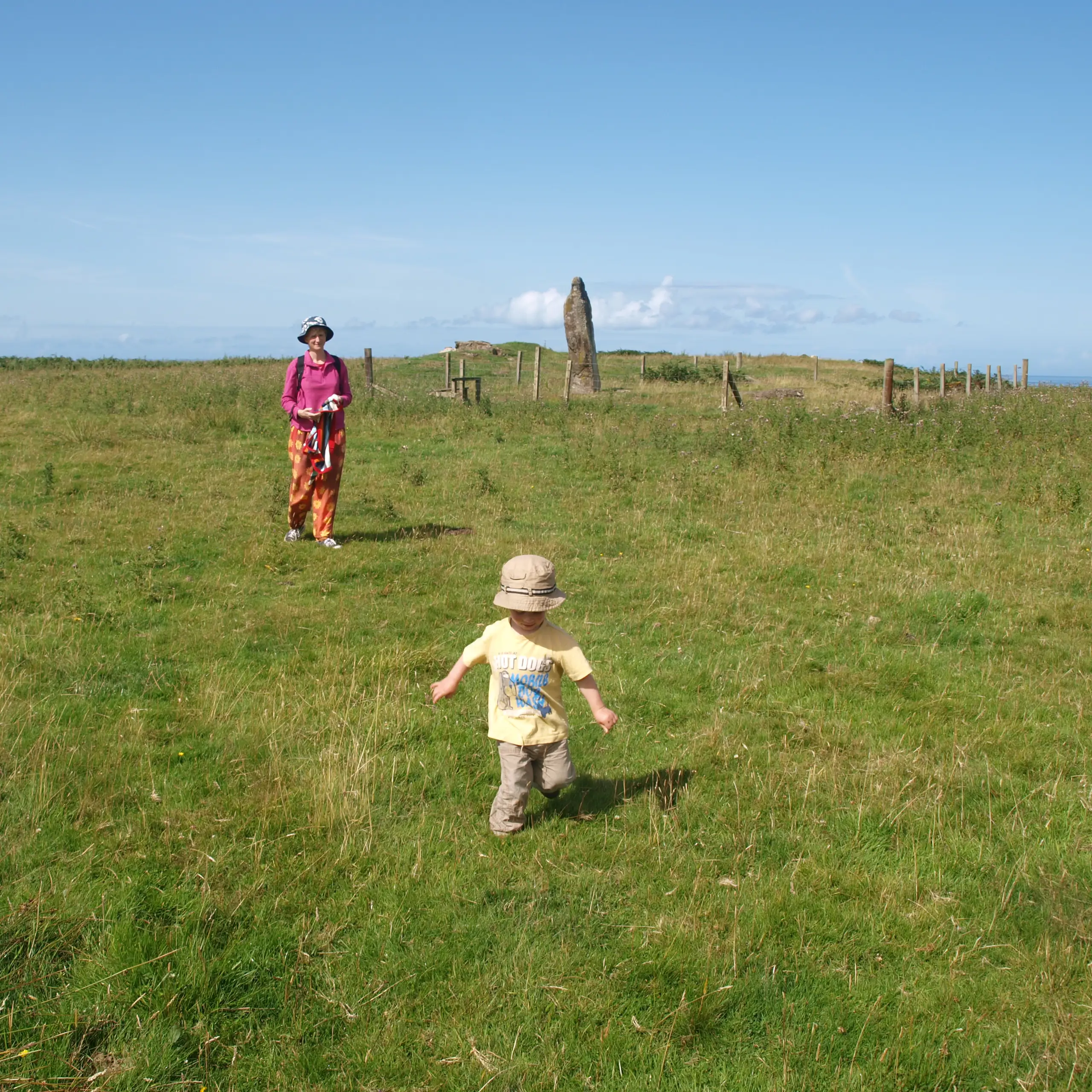 The standing stone over on Quinish
