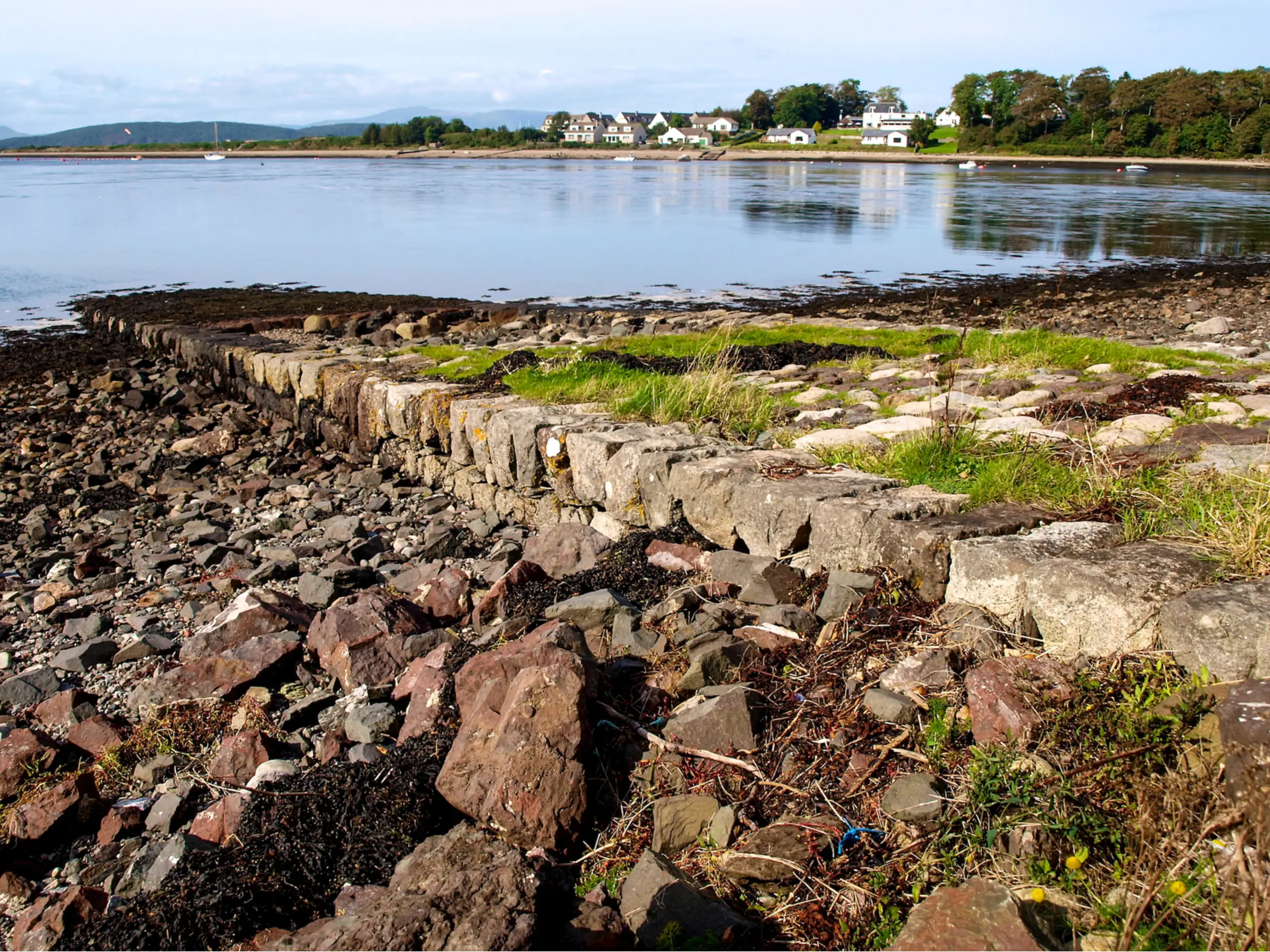 Looking up the loch from the old ferry slipway