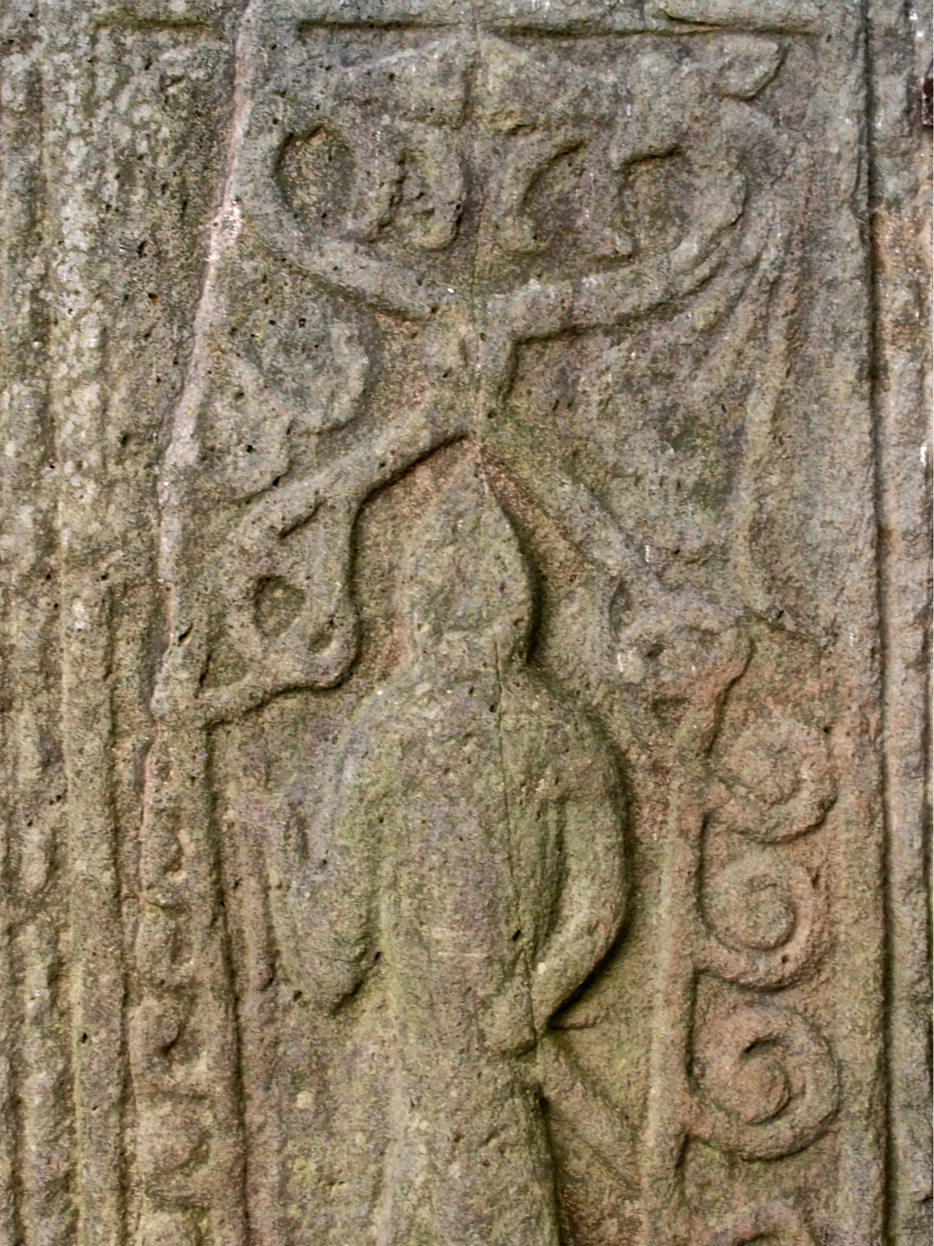 One of the graveslabs