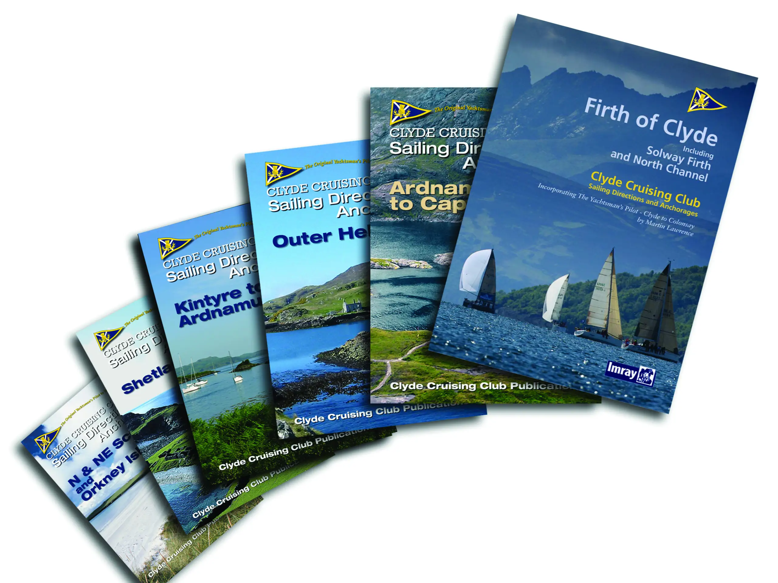 The complete range of Clyde Cruising Club Sailing Directions