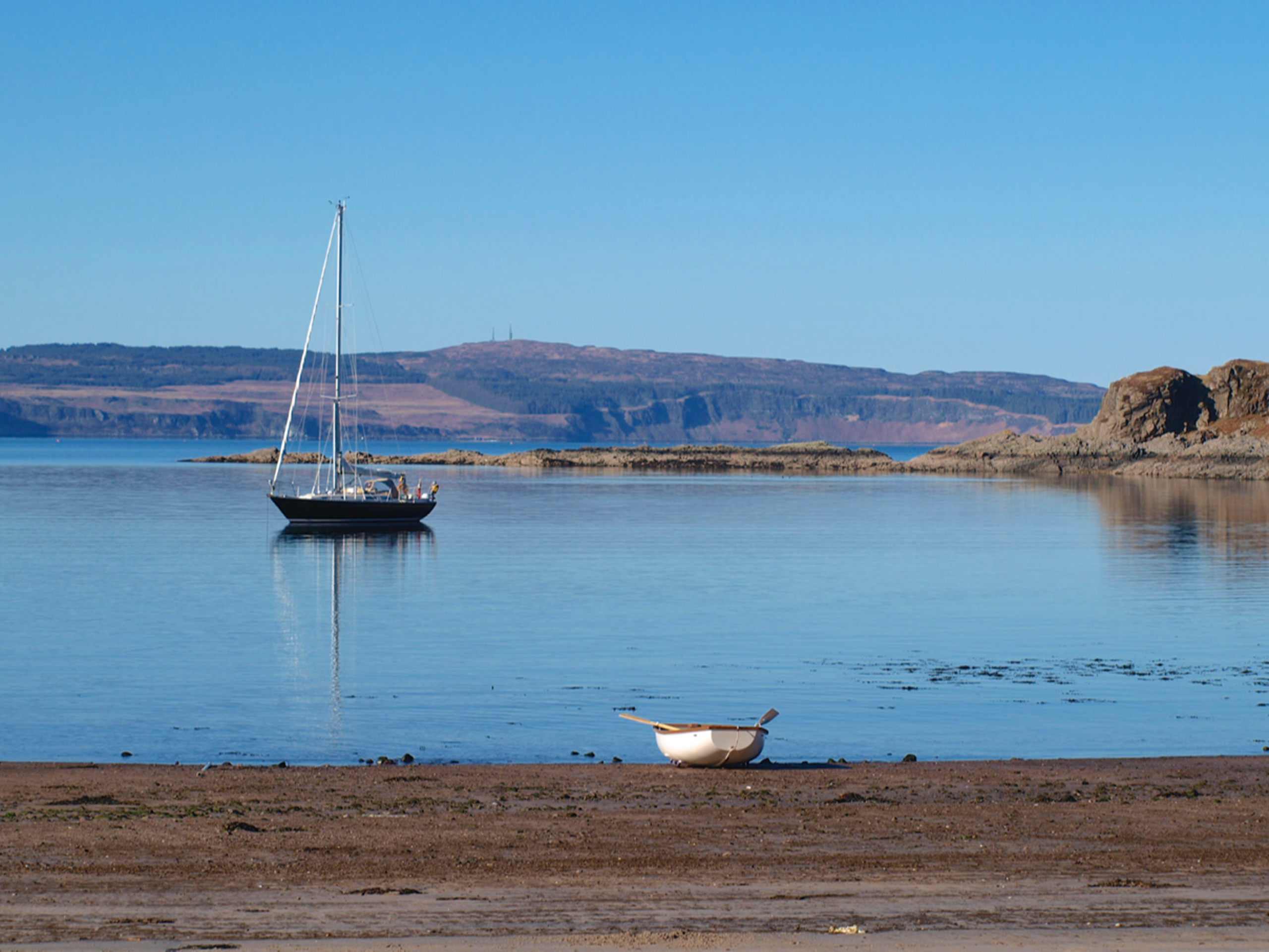 Pickle at anchor