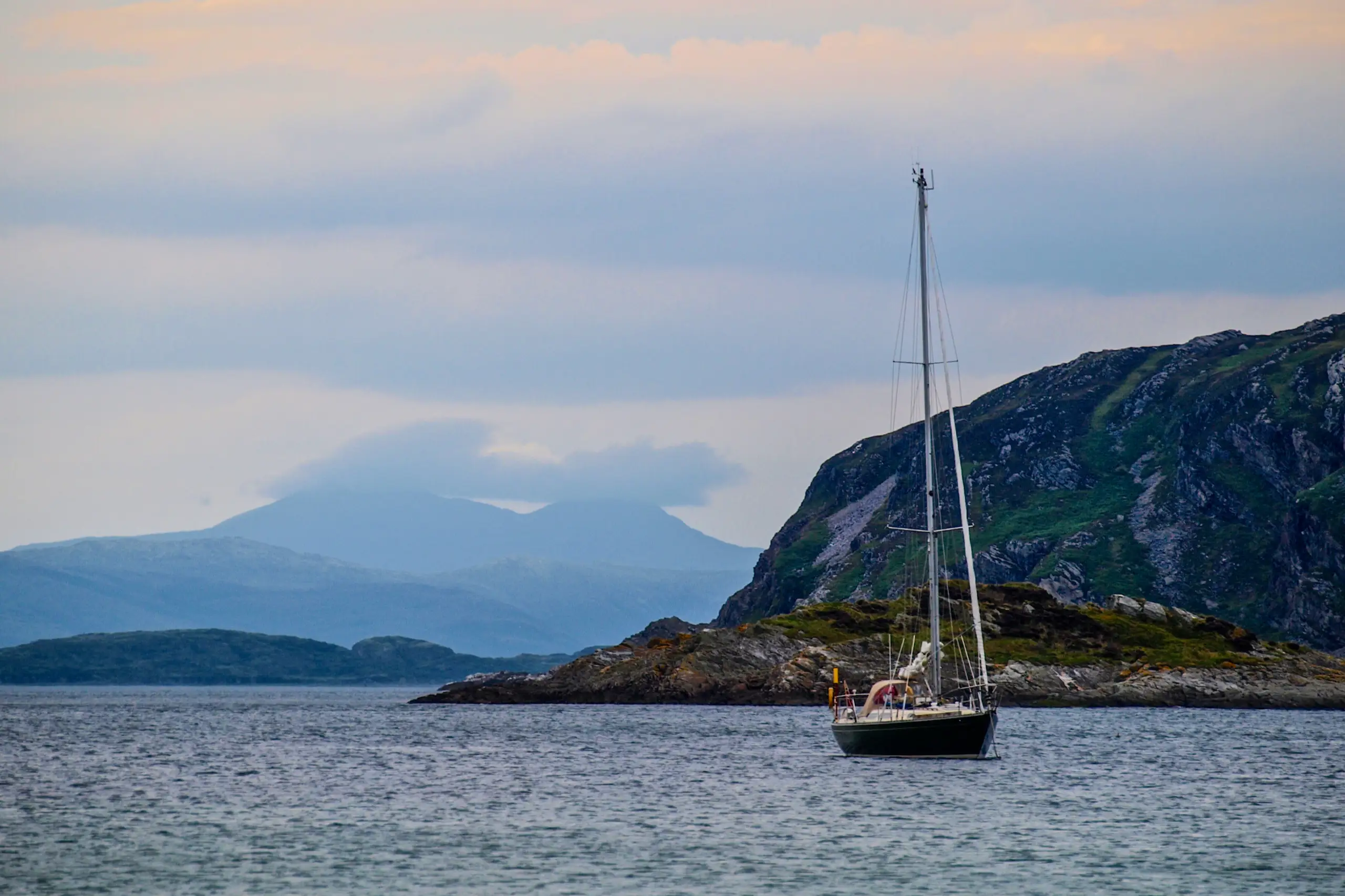 Pickle at anchor