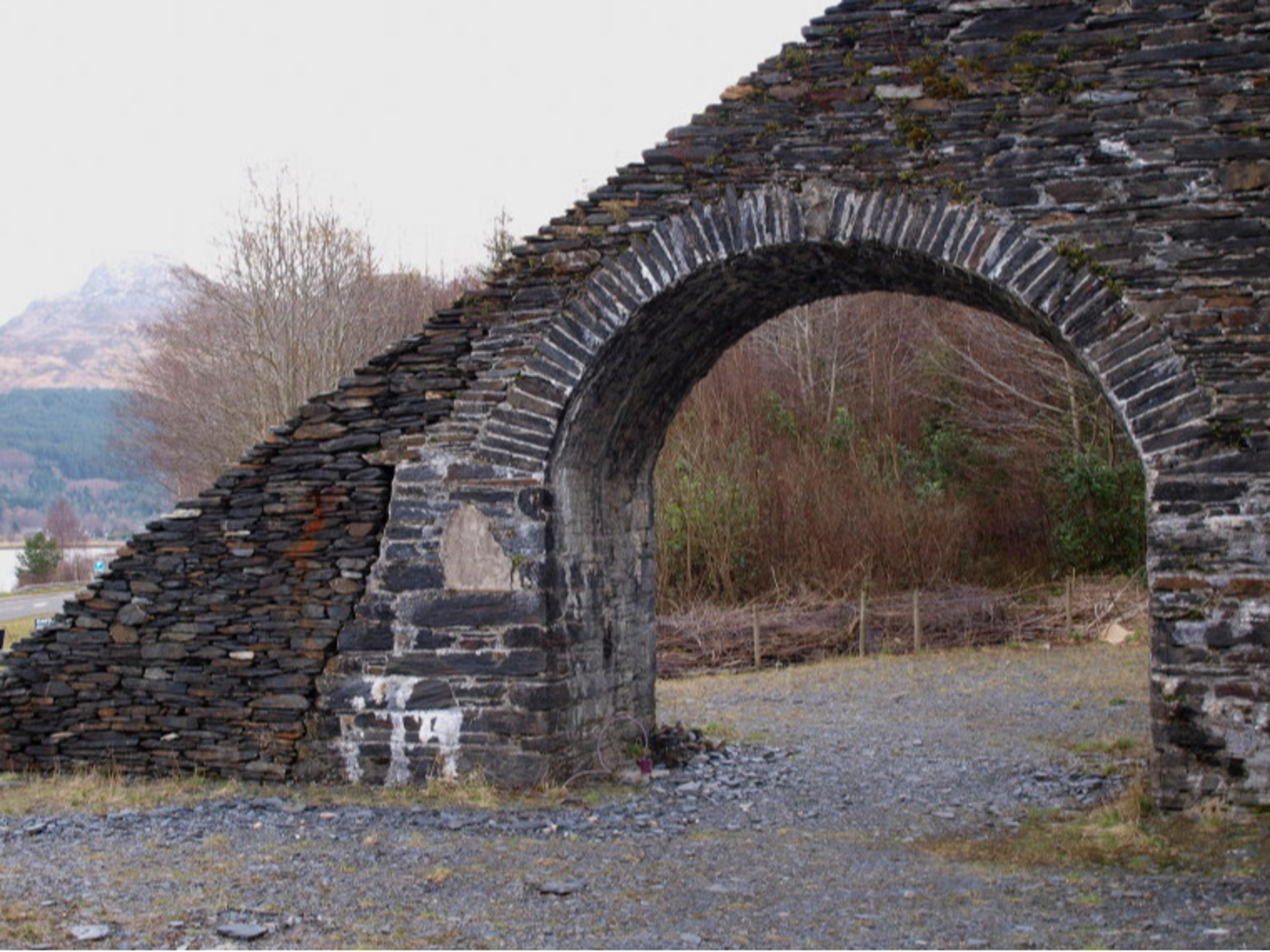 The slate arch