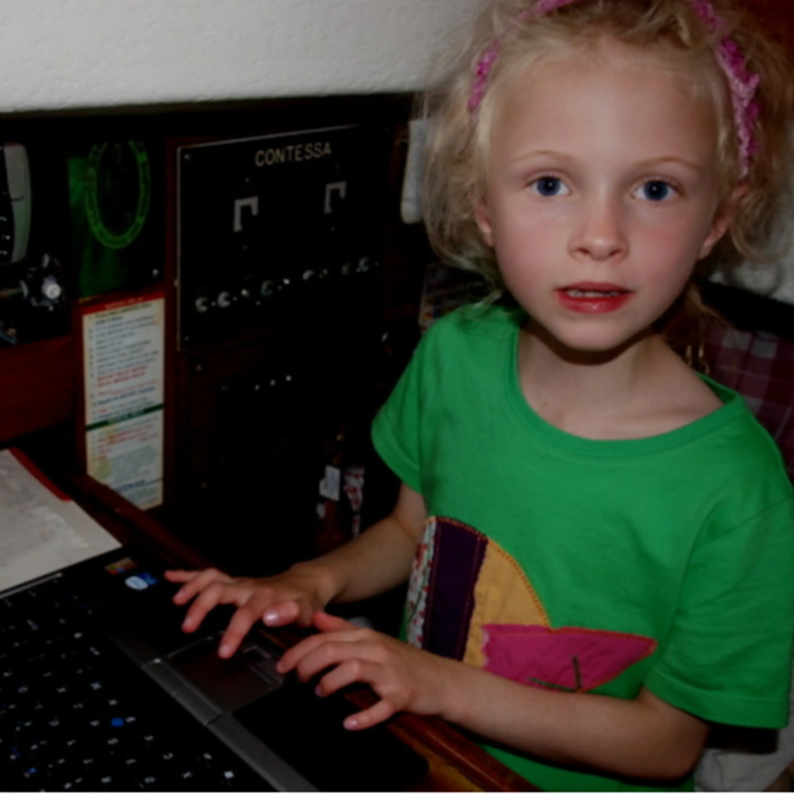 The younger generation are good with computers