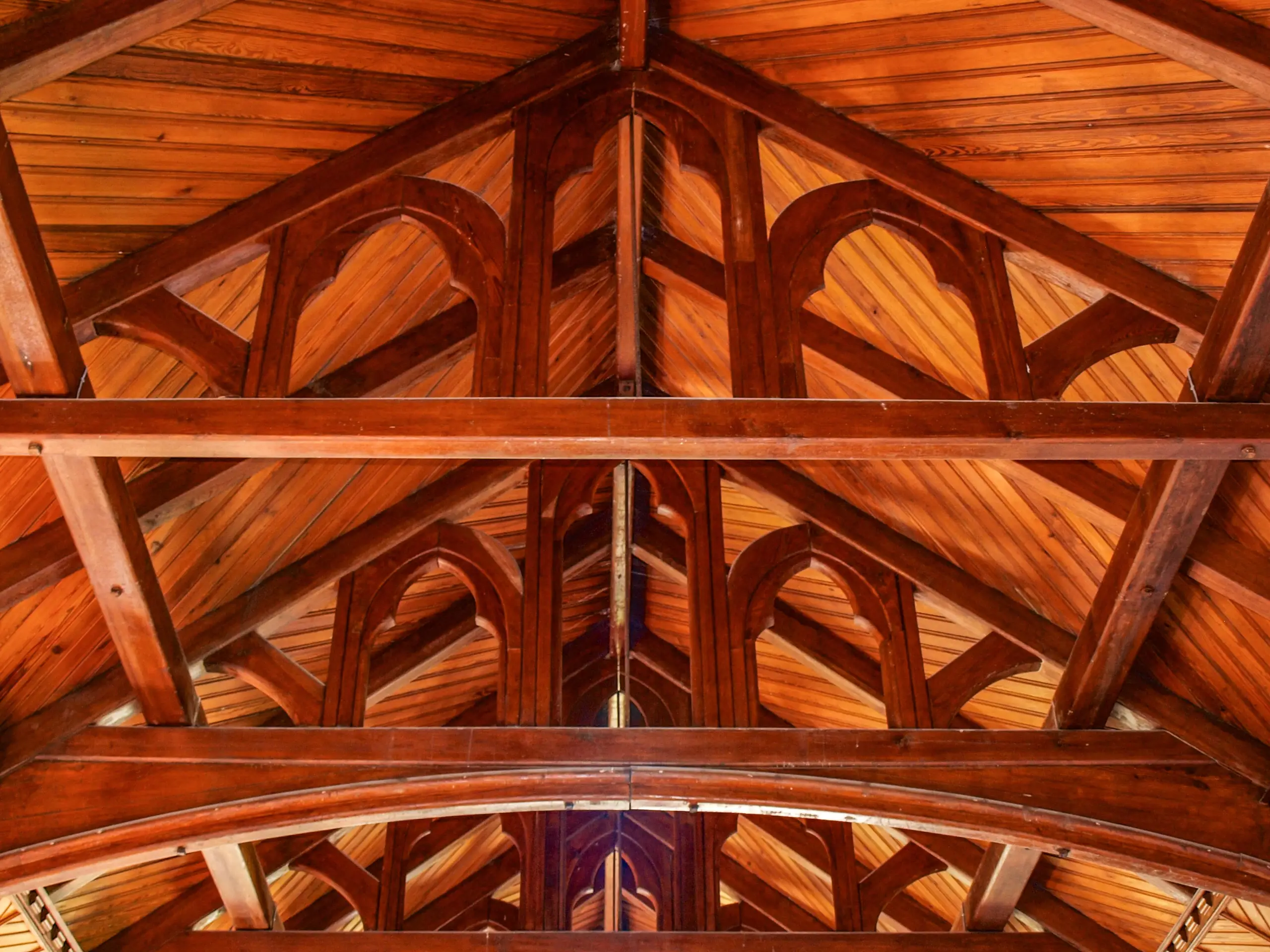 The fine church roof