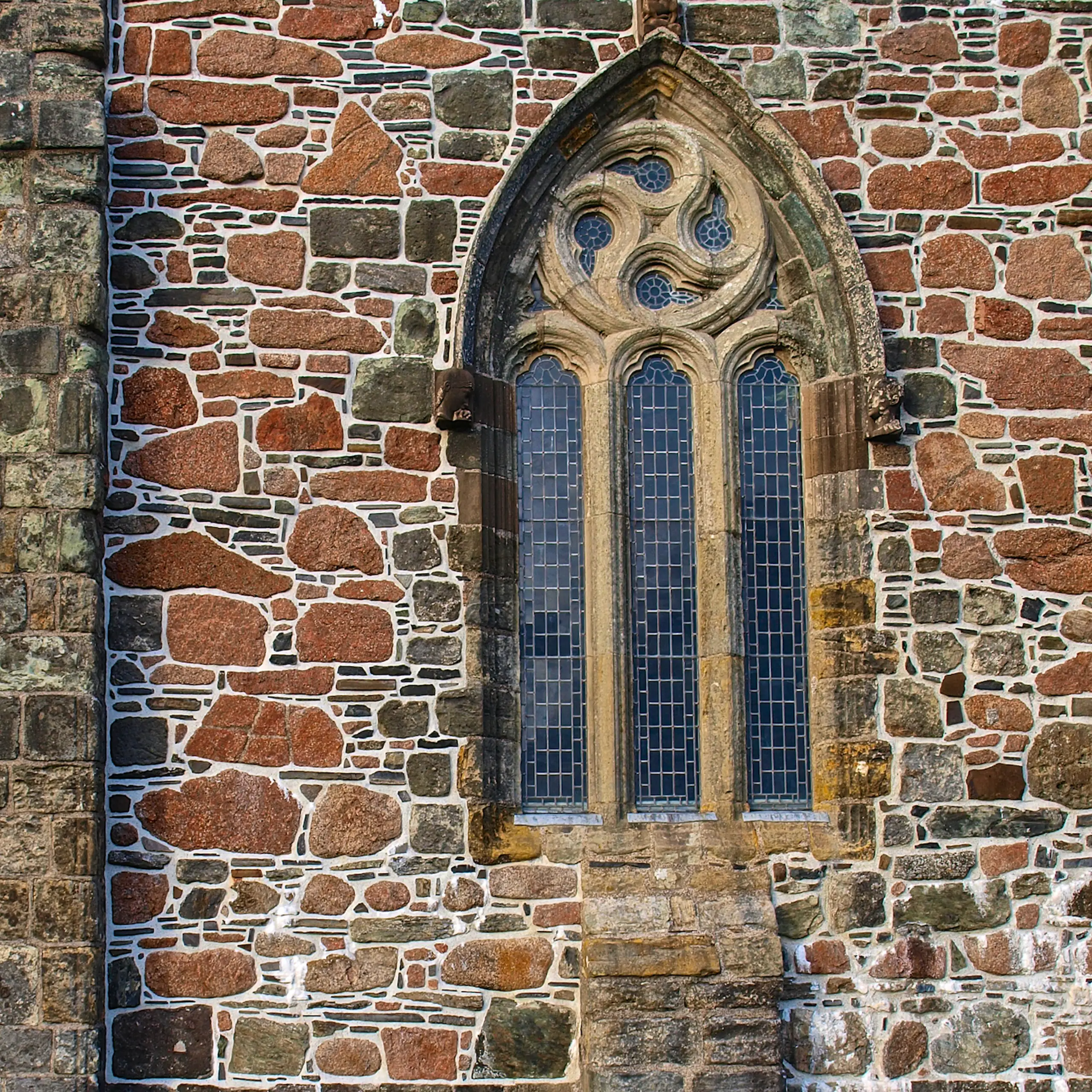 A Gothic window