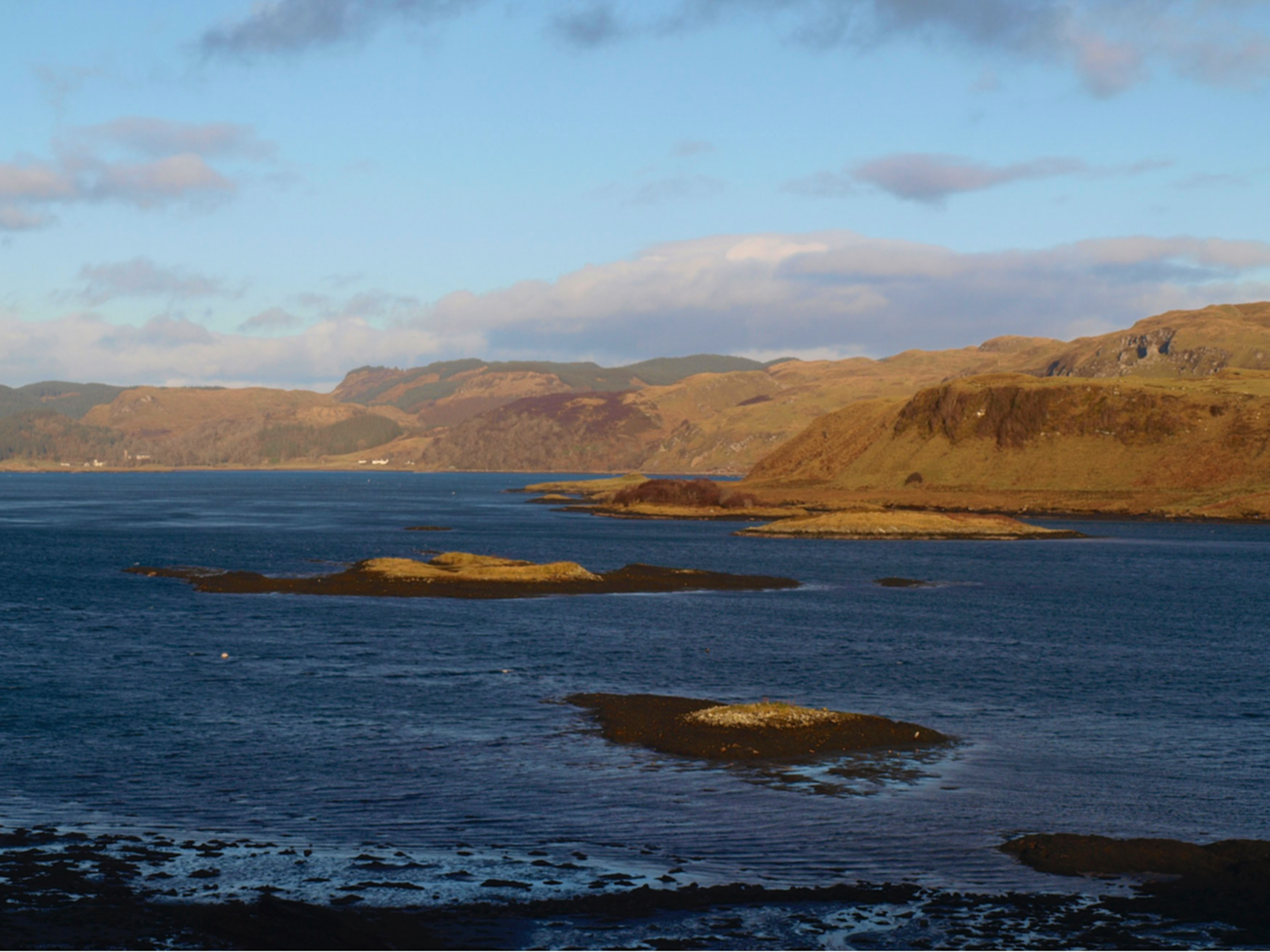Looking towards Cuan Sound