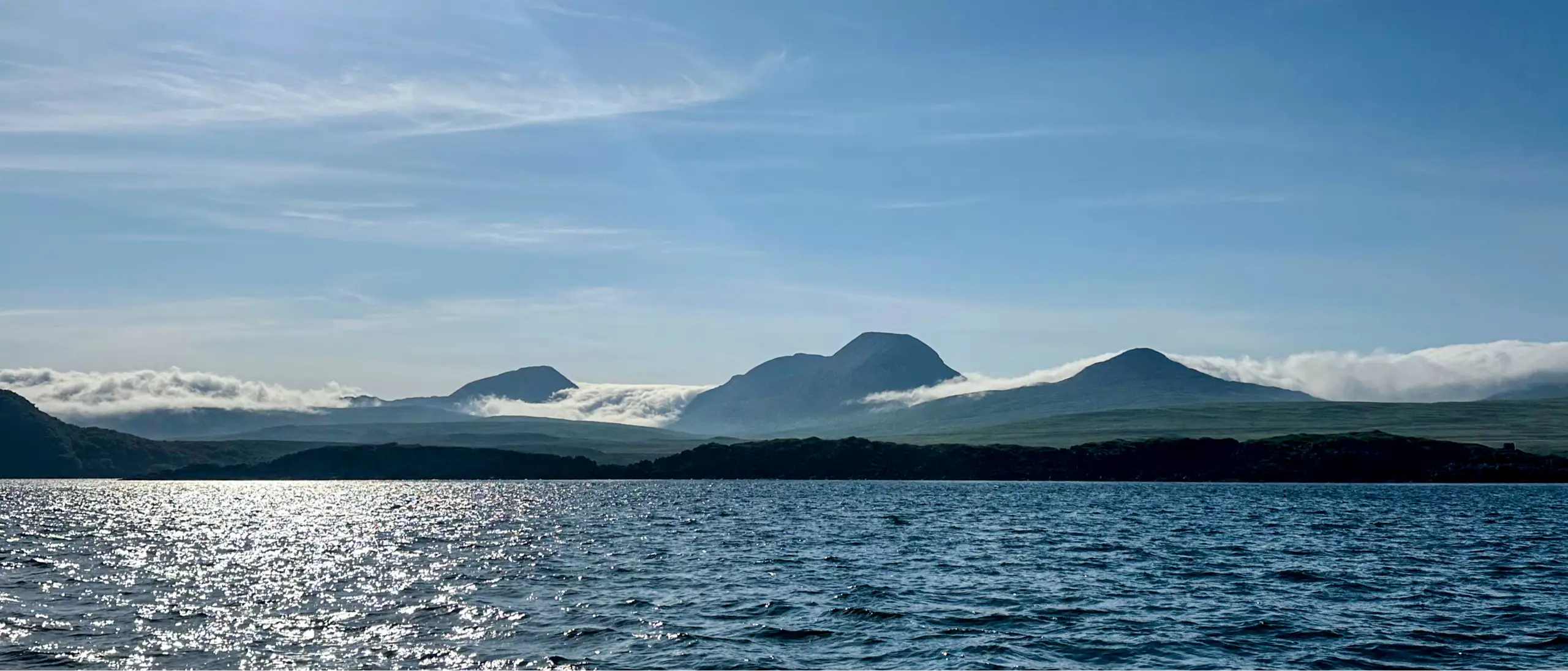 The Paps from the Sound of Jura