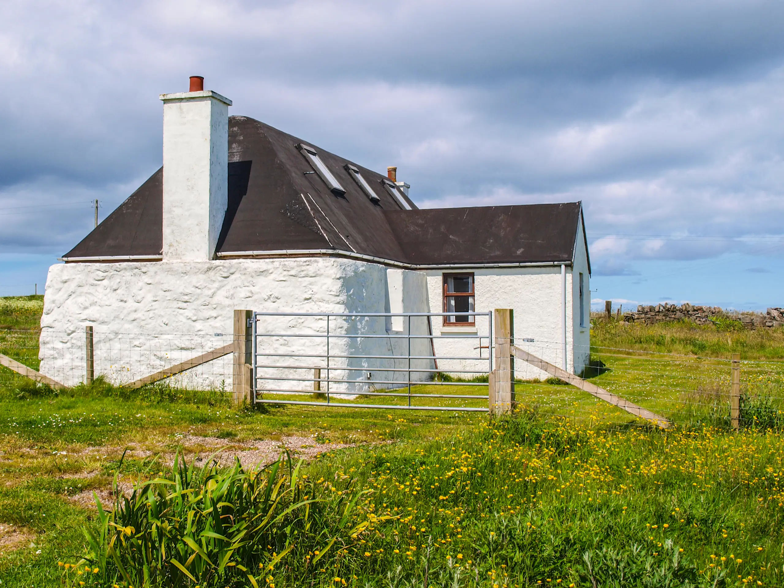 A restored original cottage