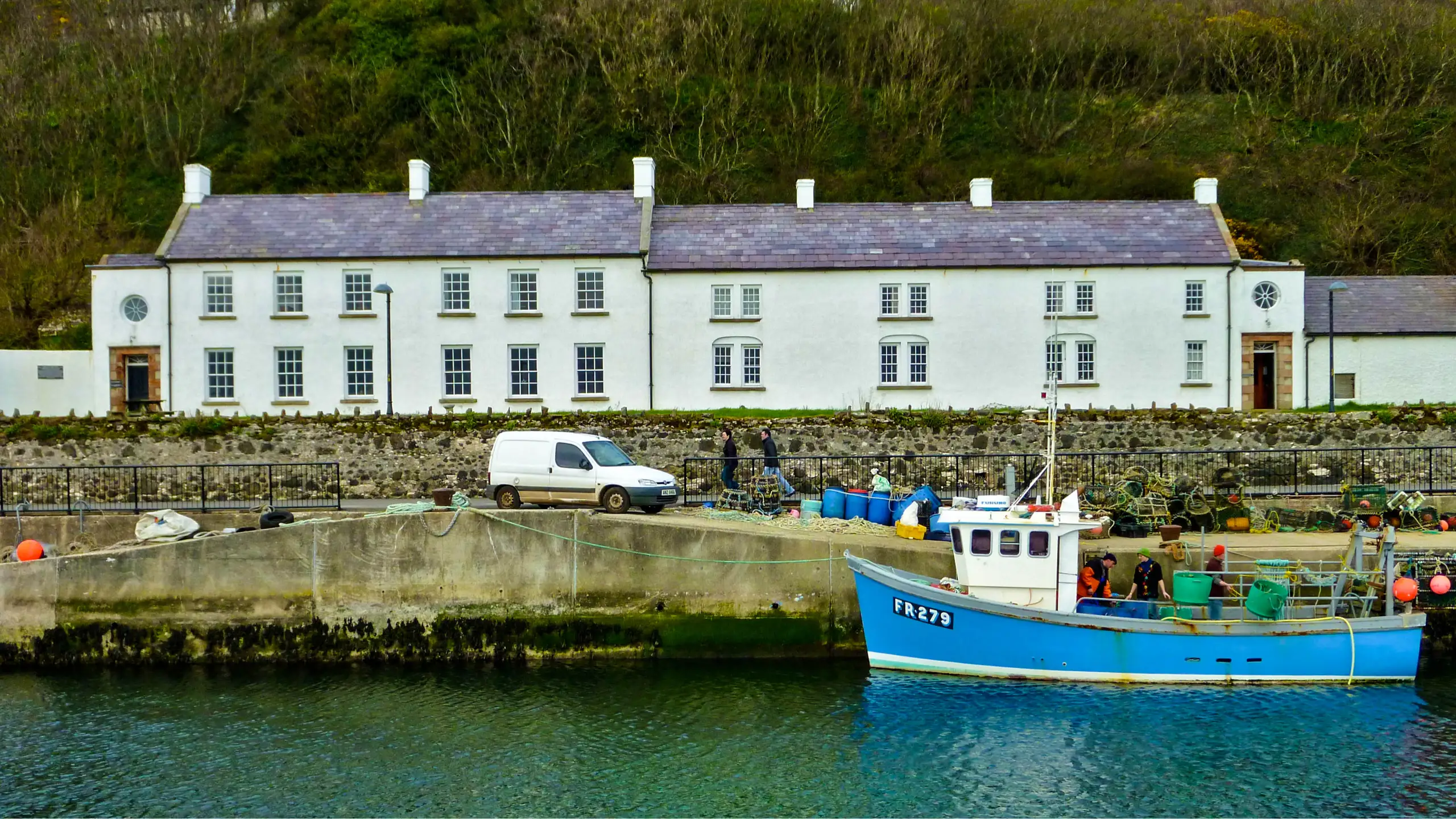The manor house on the old harbour