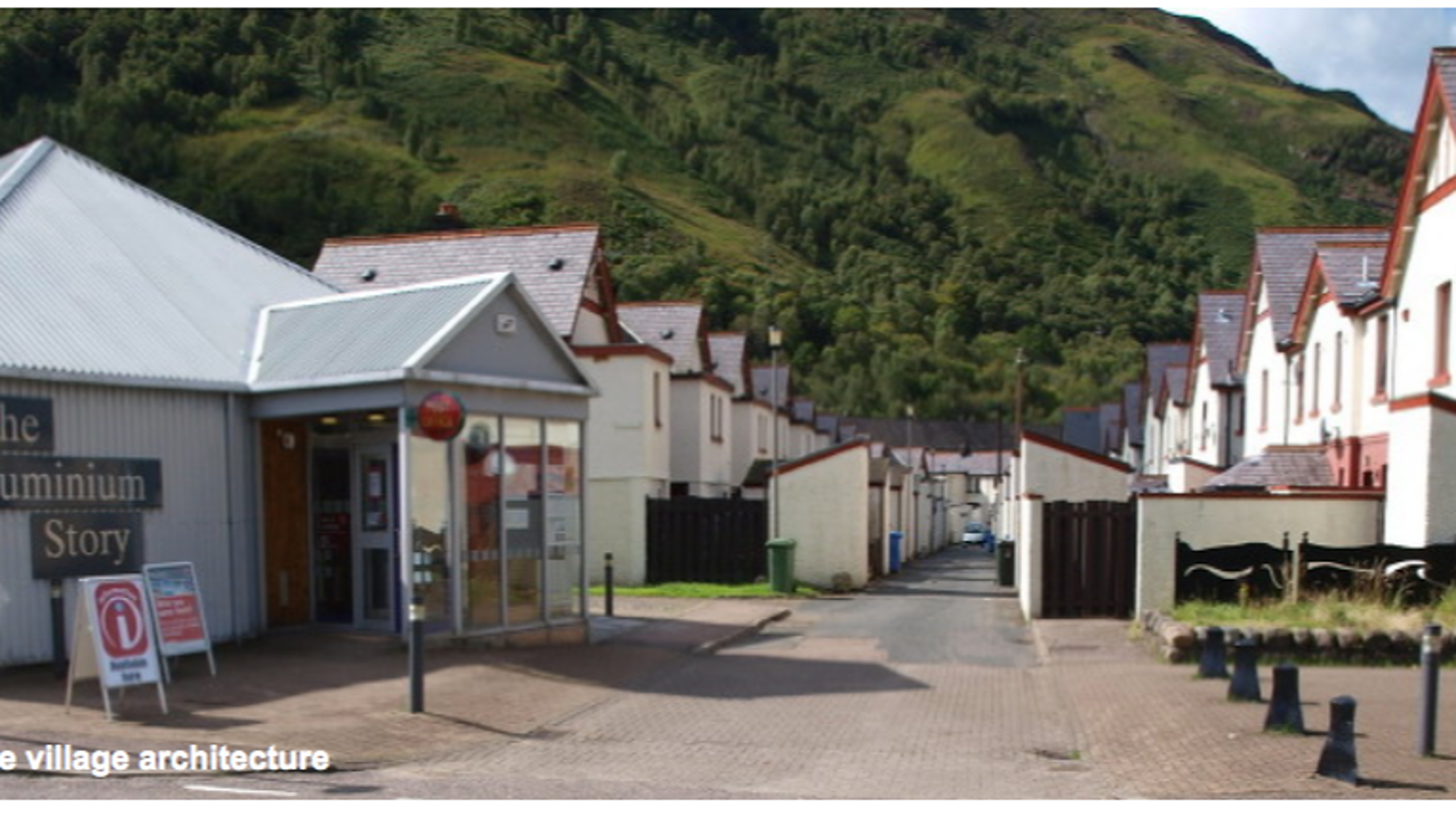 The main street