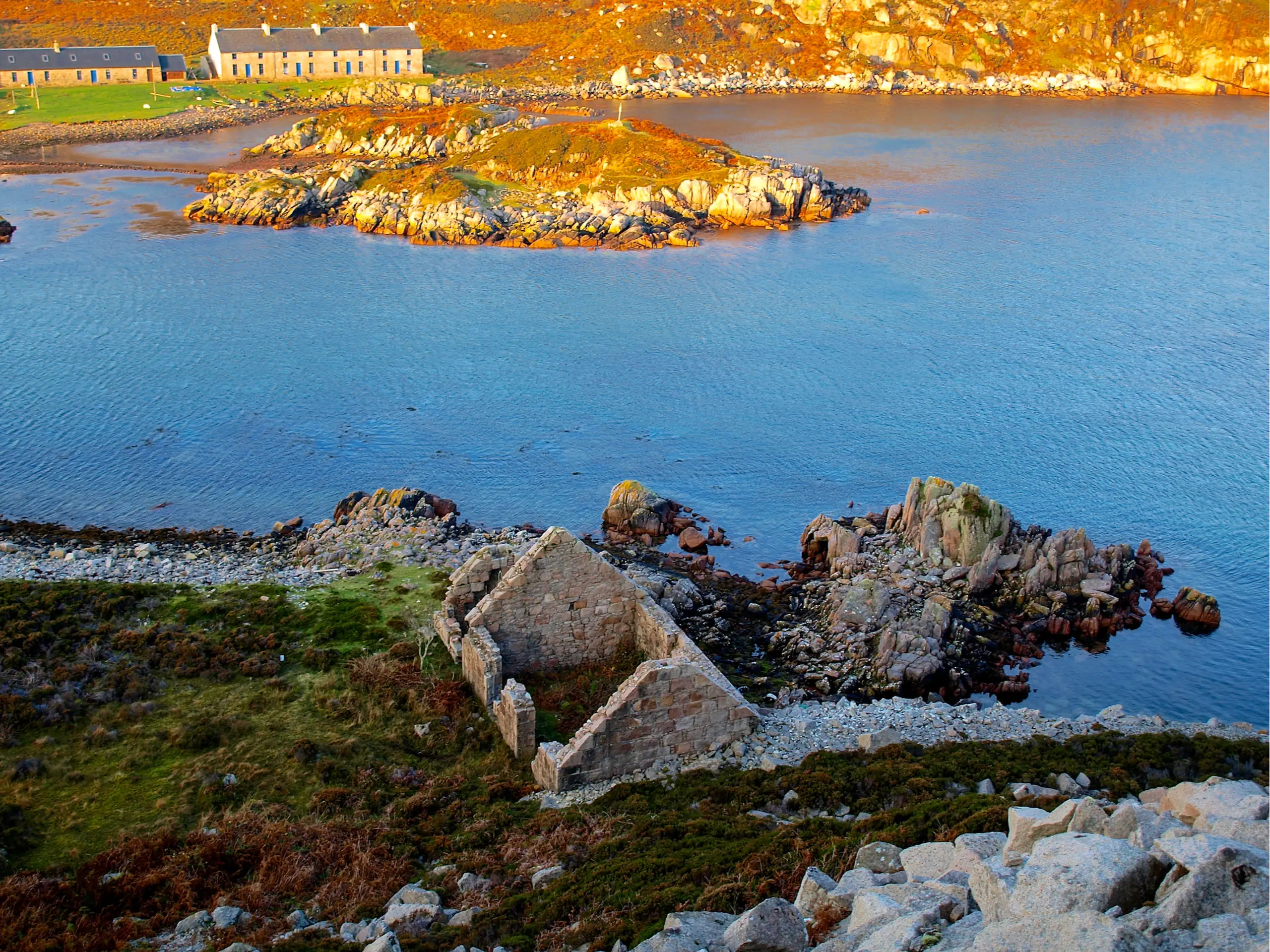 The old quarry buildings