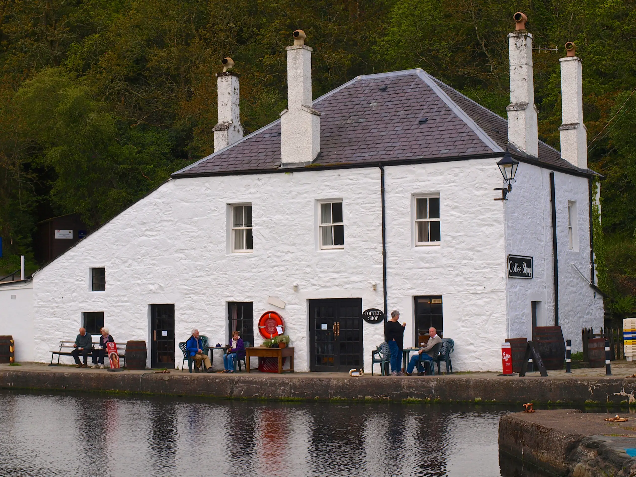 The Crinan Basin café
